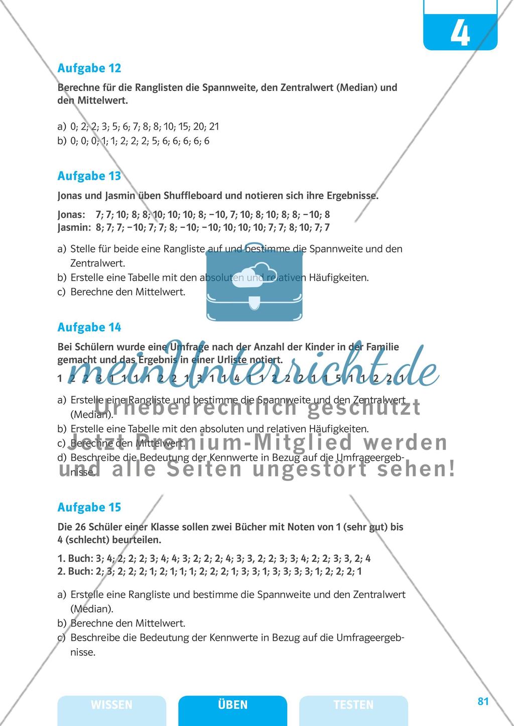 Statistik – Daten erheben, auswerten und analysieren Preview 10