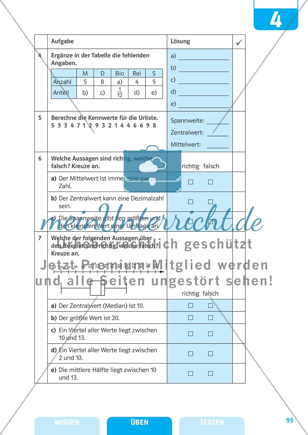 Statistik – Daten erheben, auswerten und analysieren Preview 22
