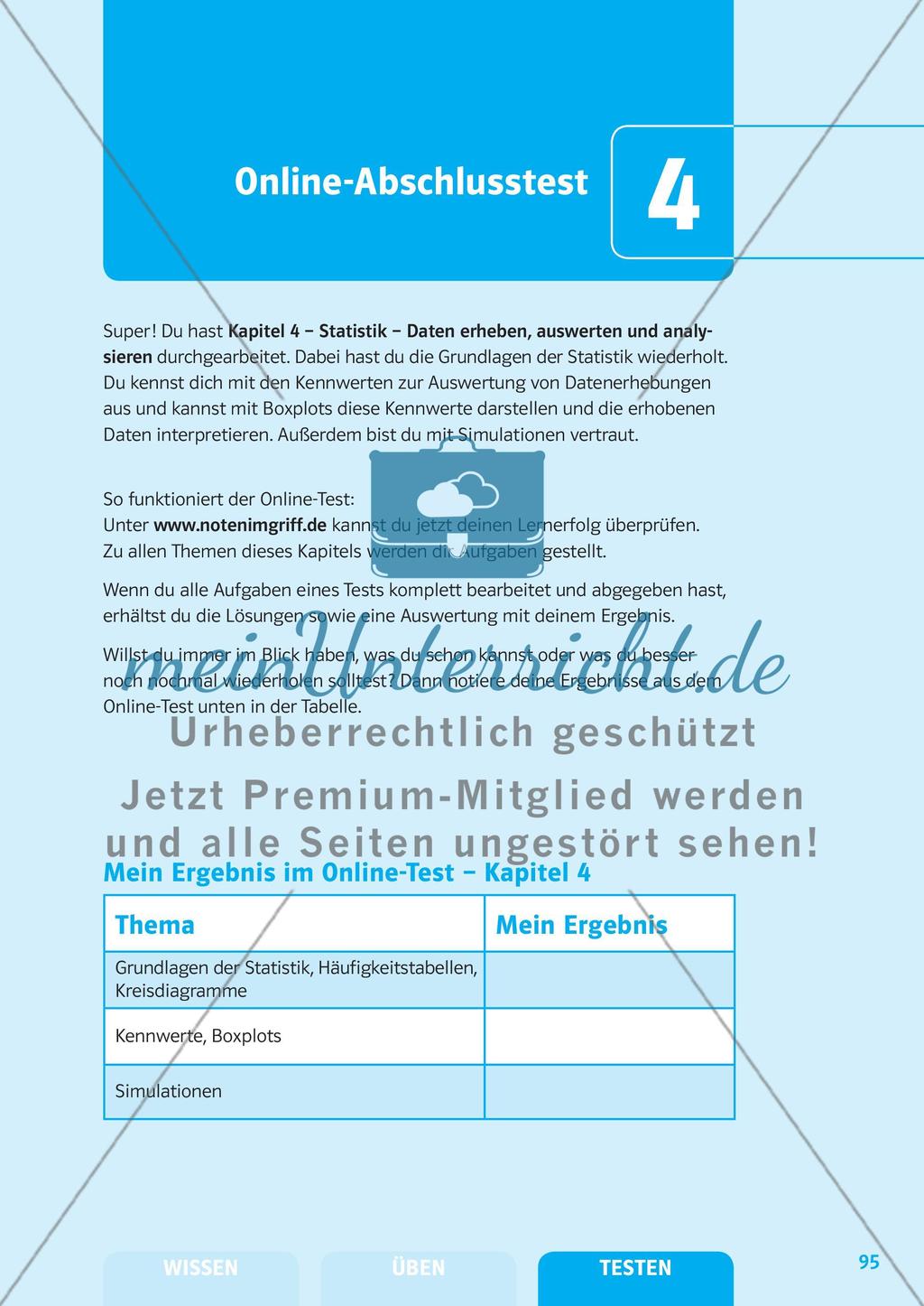 Statistik – Daten erheben, auswerten und analysieren Preview 24