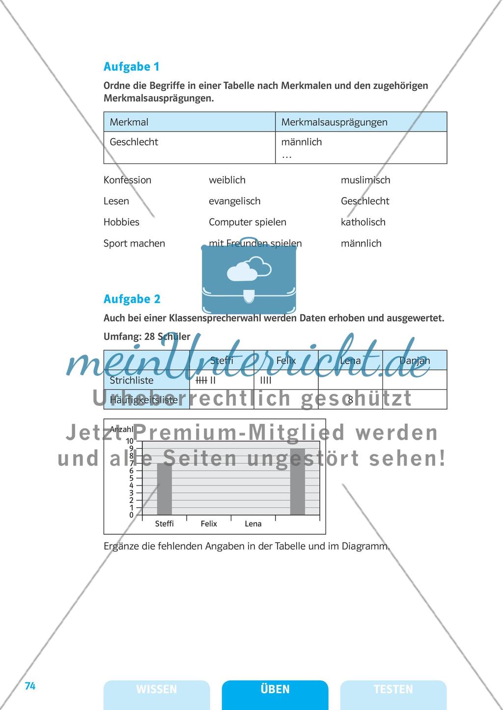 Statistik – Daten erheben, auswerten und analysieren Preview 3