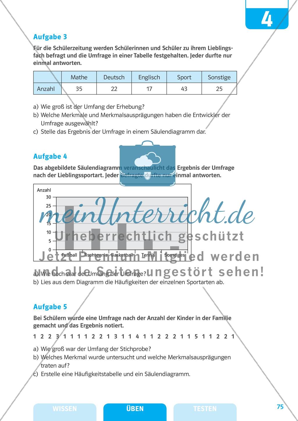 Statistik – Daten erheben, auswerten und analysieren Preview 4