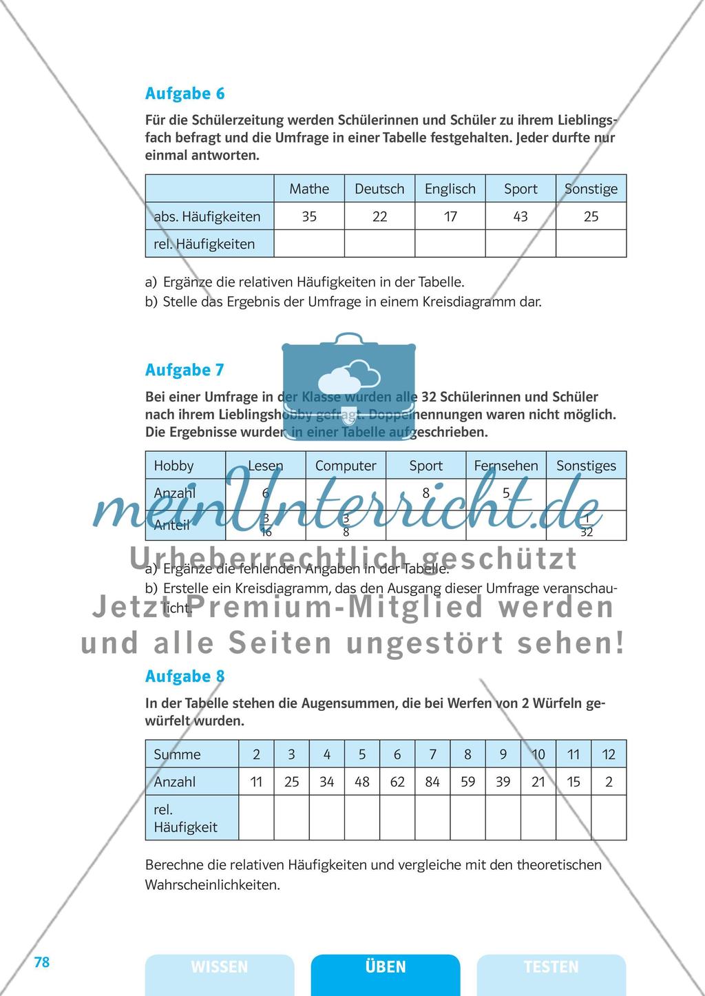 Statistik – Daten erheben, auswerten und analysieren Preview 7