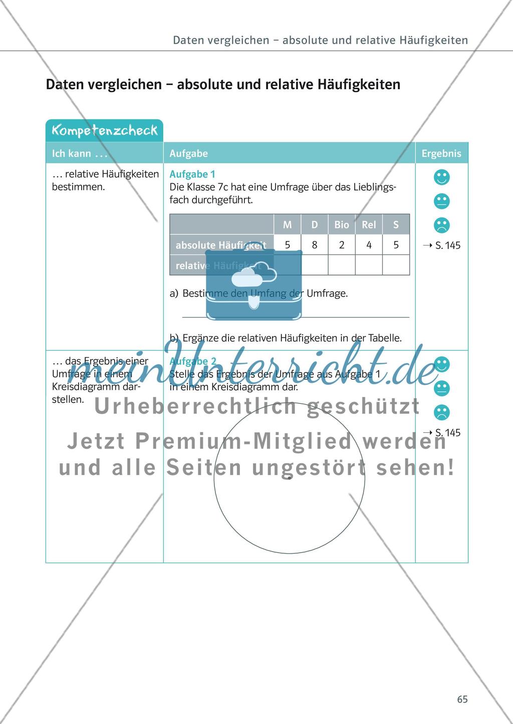 Daten auswerten und bewerten — Statistik Preview 22