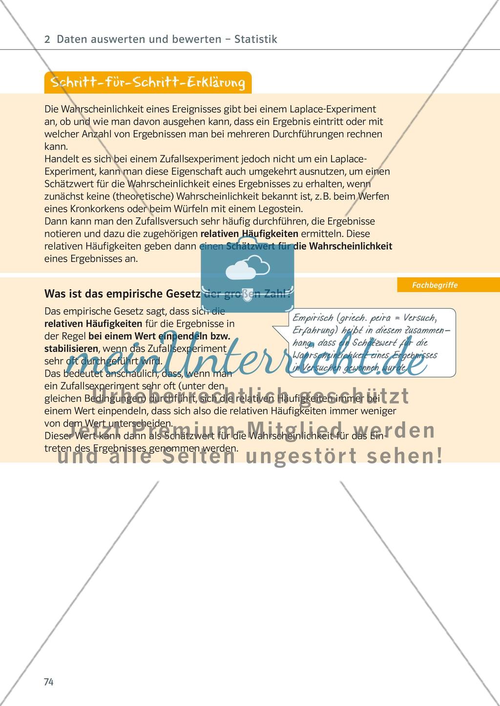 Daten auswerten und bewerten — Statistik Preview 31