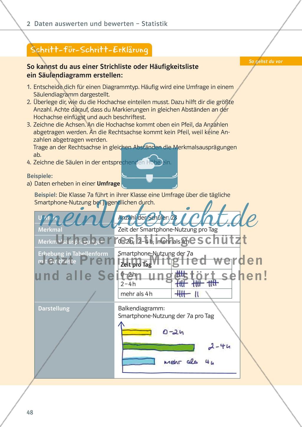 Daten auswerten und bewerten — Statistik Preview 5