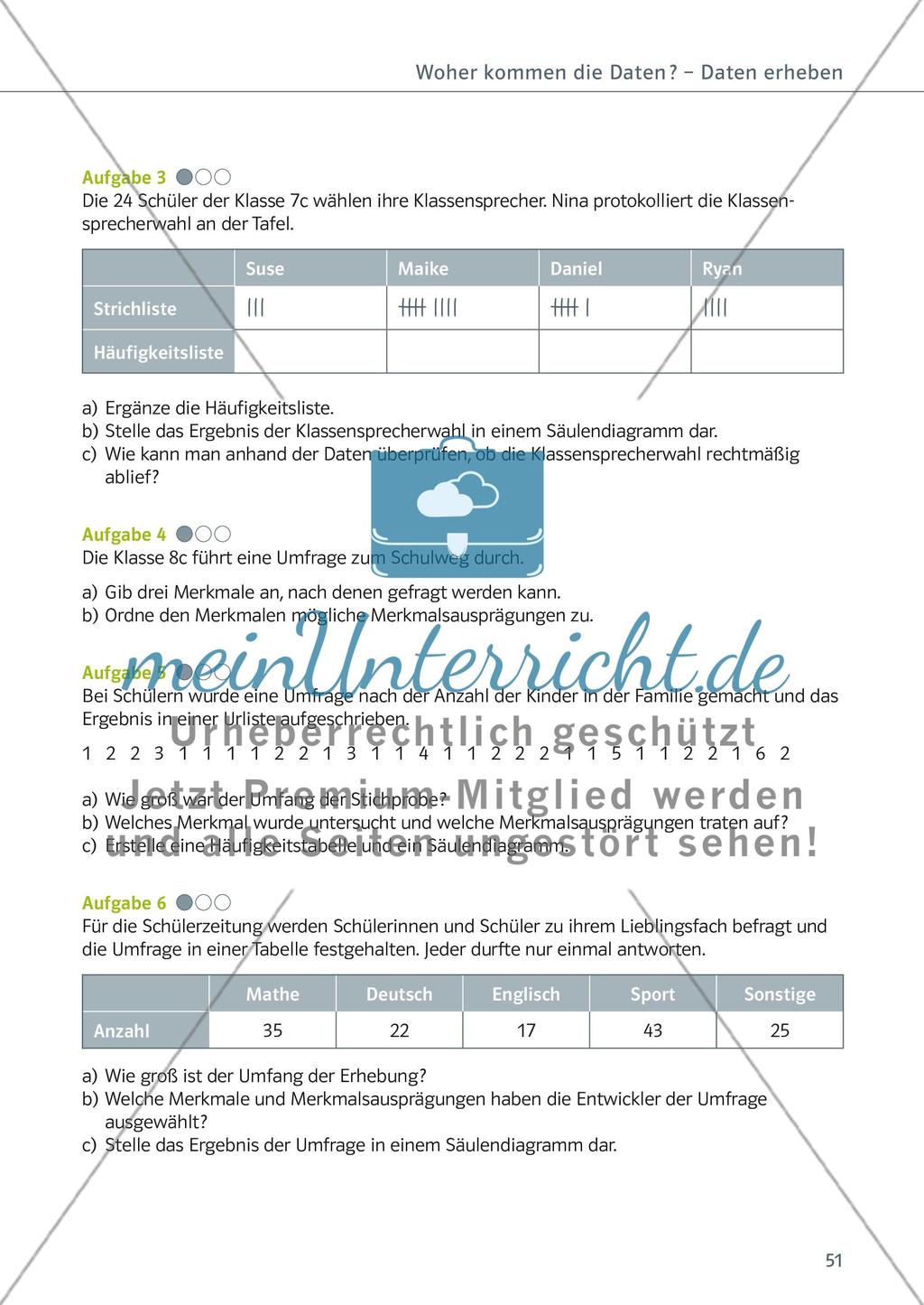 Daten auswerten und bewerten — Statistik Preview 8