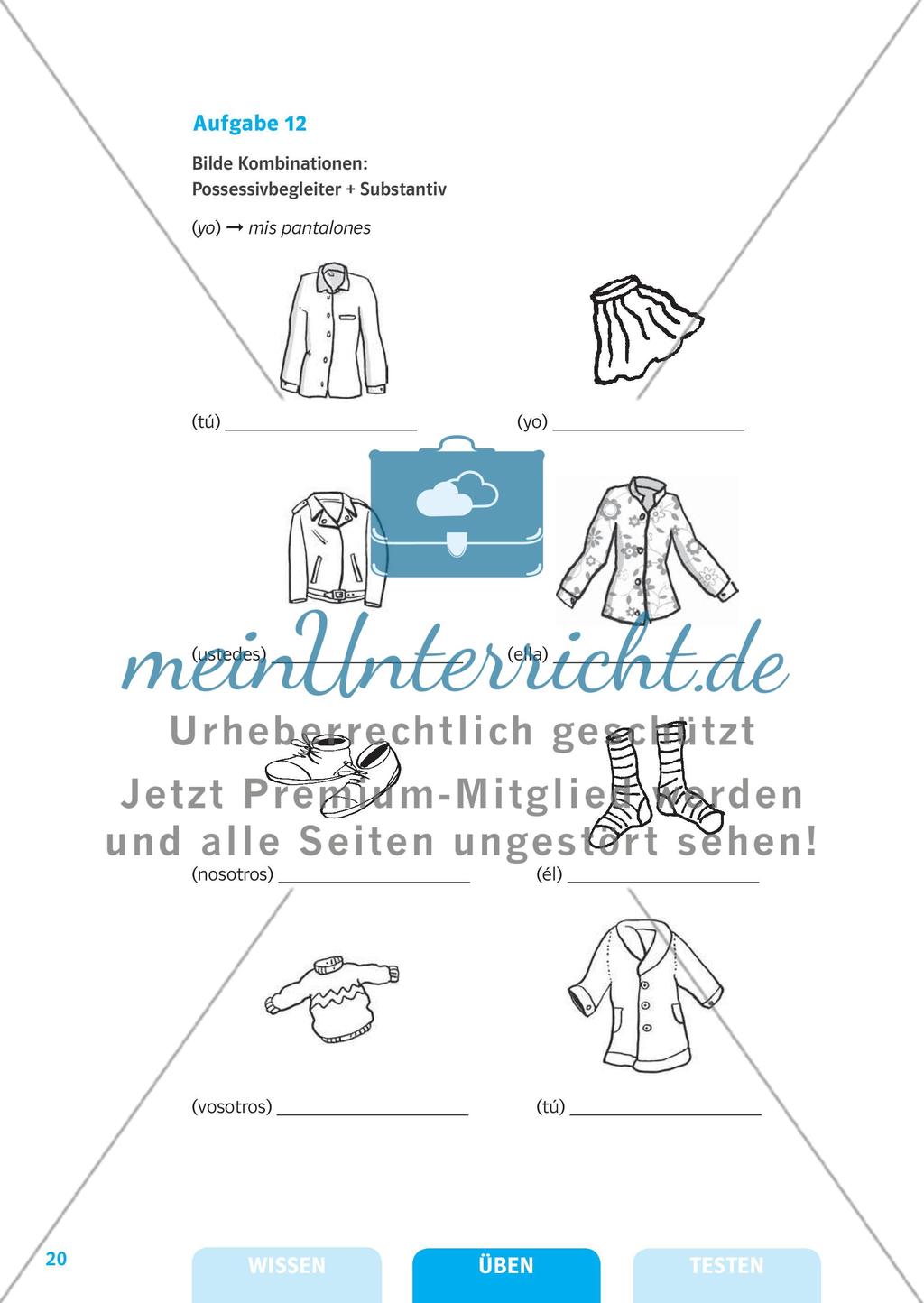 Substantive, Artikel und Pronomen Preview 13