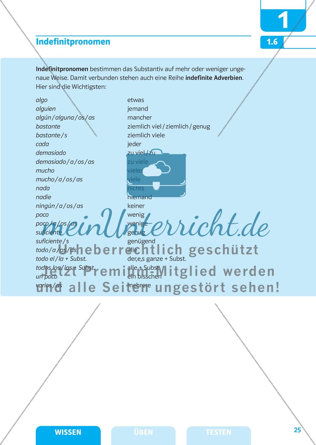 Substantive, Artikel und Pronomen Preview 18