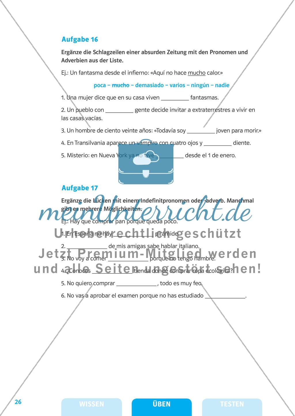 Substantive, Artikel und Pronomen Preview 19