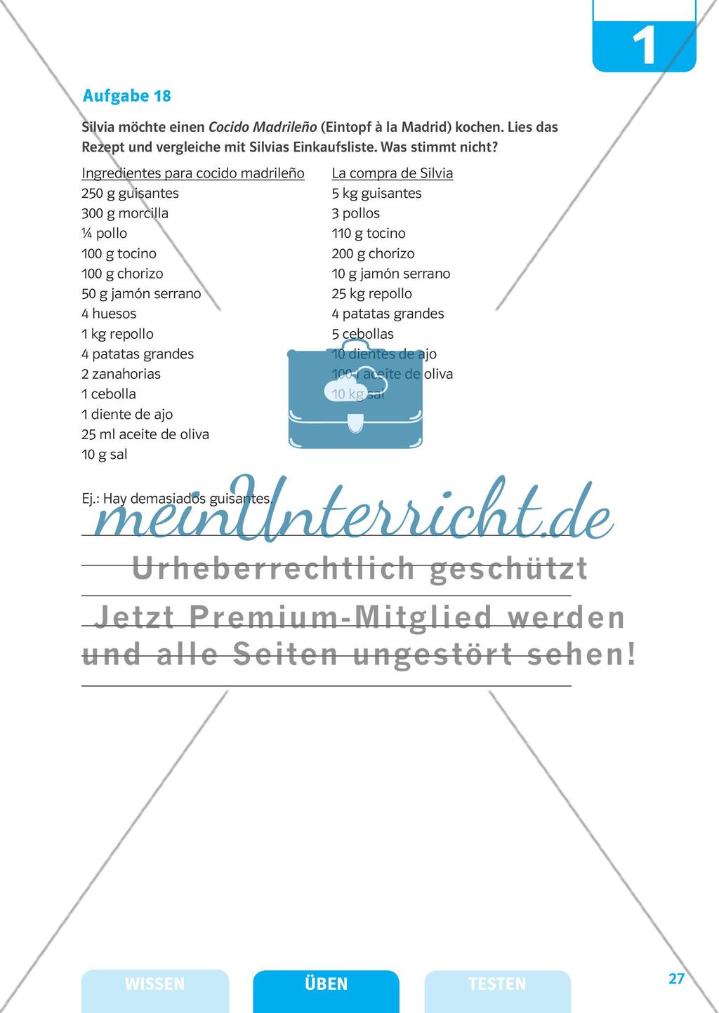 Substantive, Artikel und Pronomen Preview 20