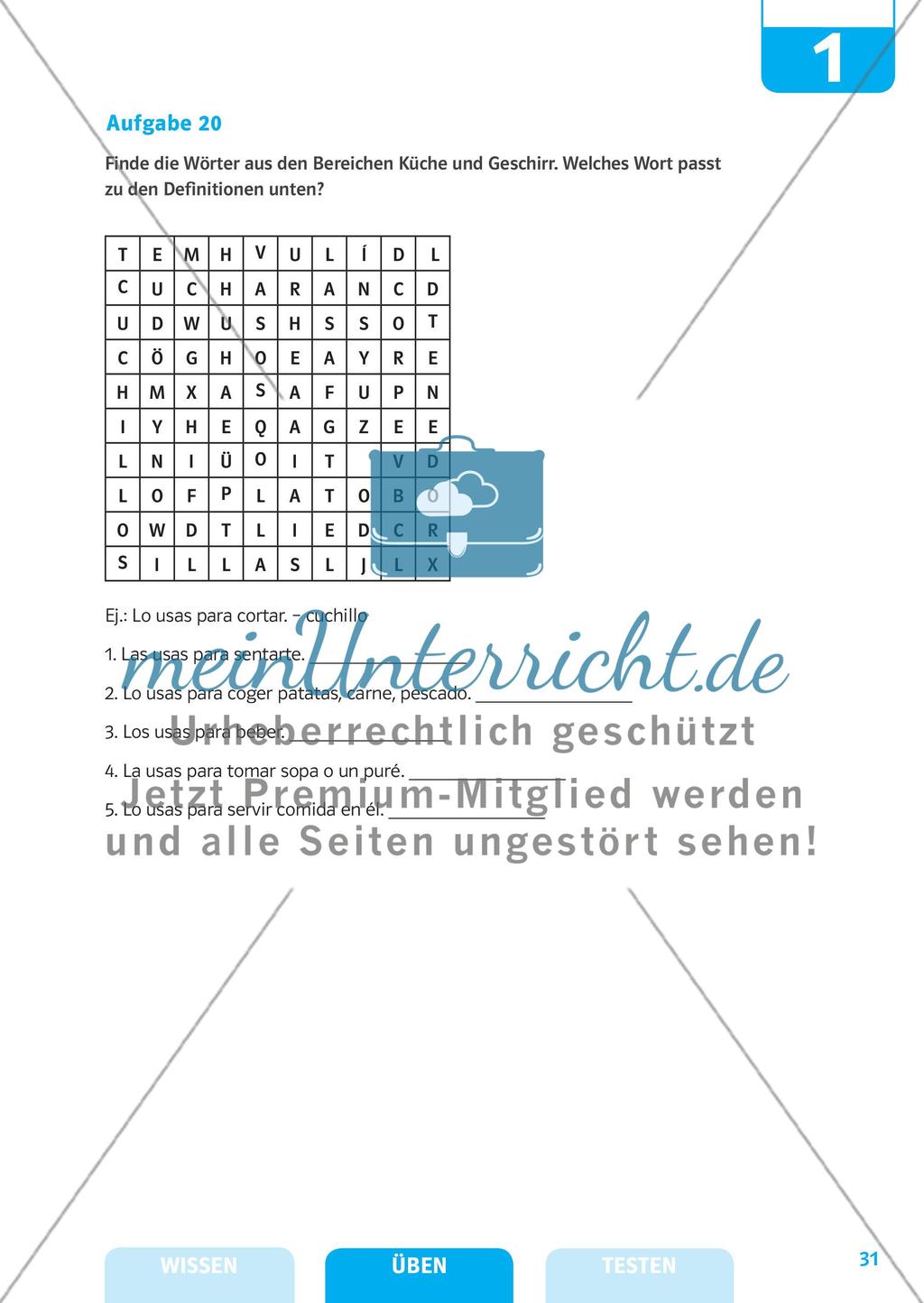 Substantive, Artikel und Pronomen Preview 24