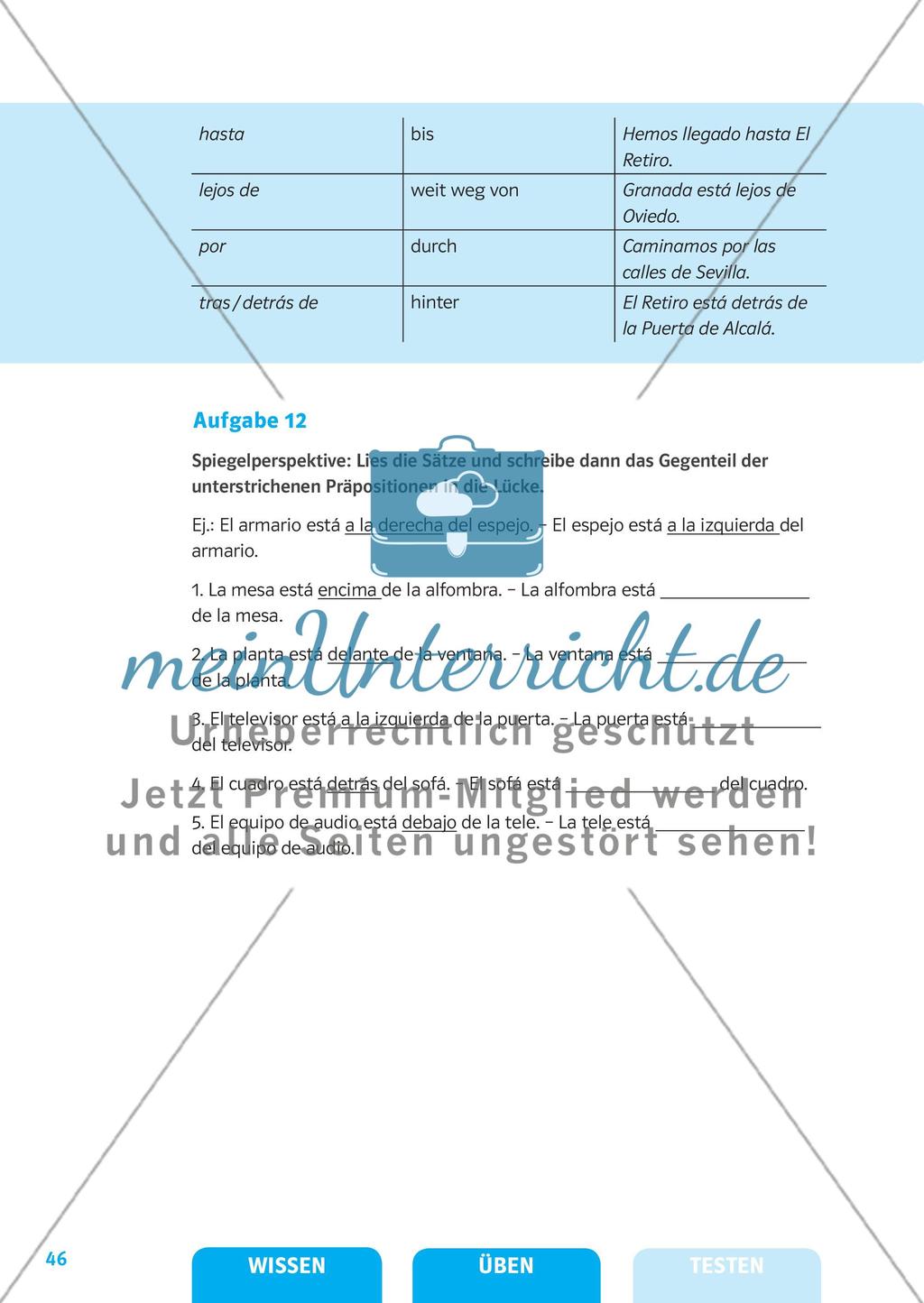 Adjektive, Adverbien und Präpositionen Preview 13