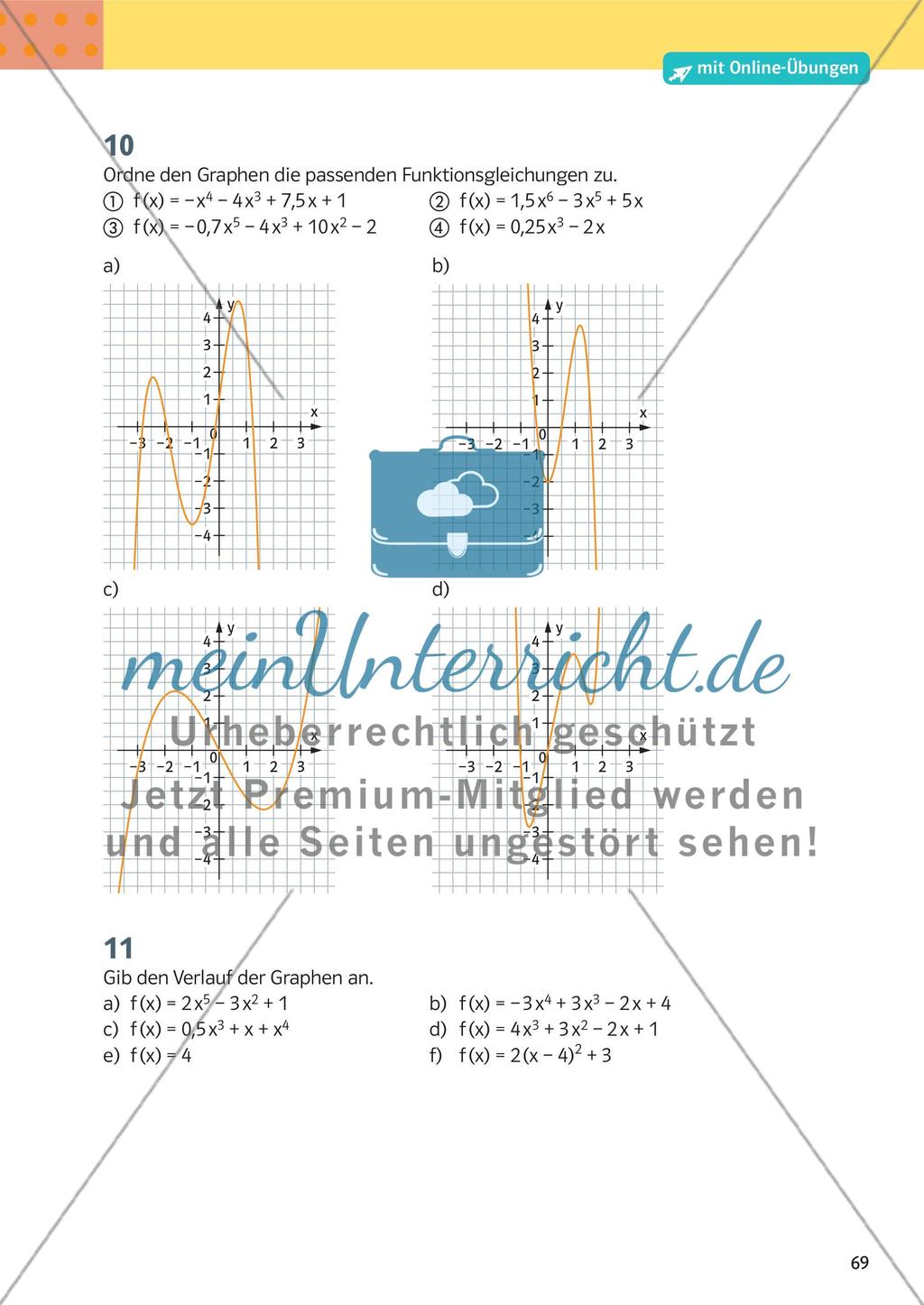 Ganzrationale Funktionen Preview 10