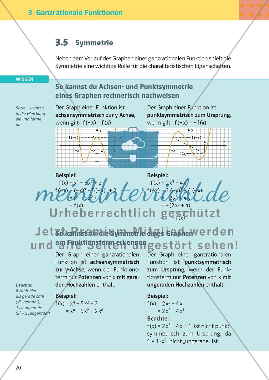 Ganzrationale Funktionen Preview 11
