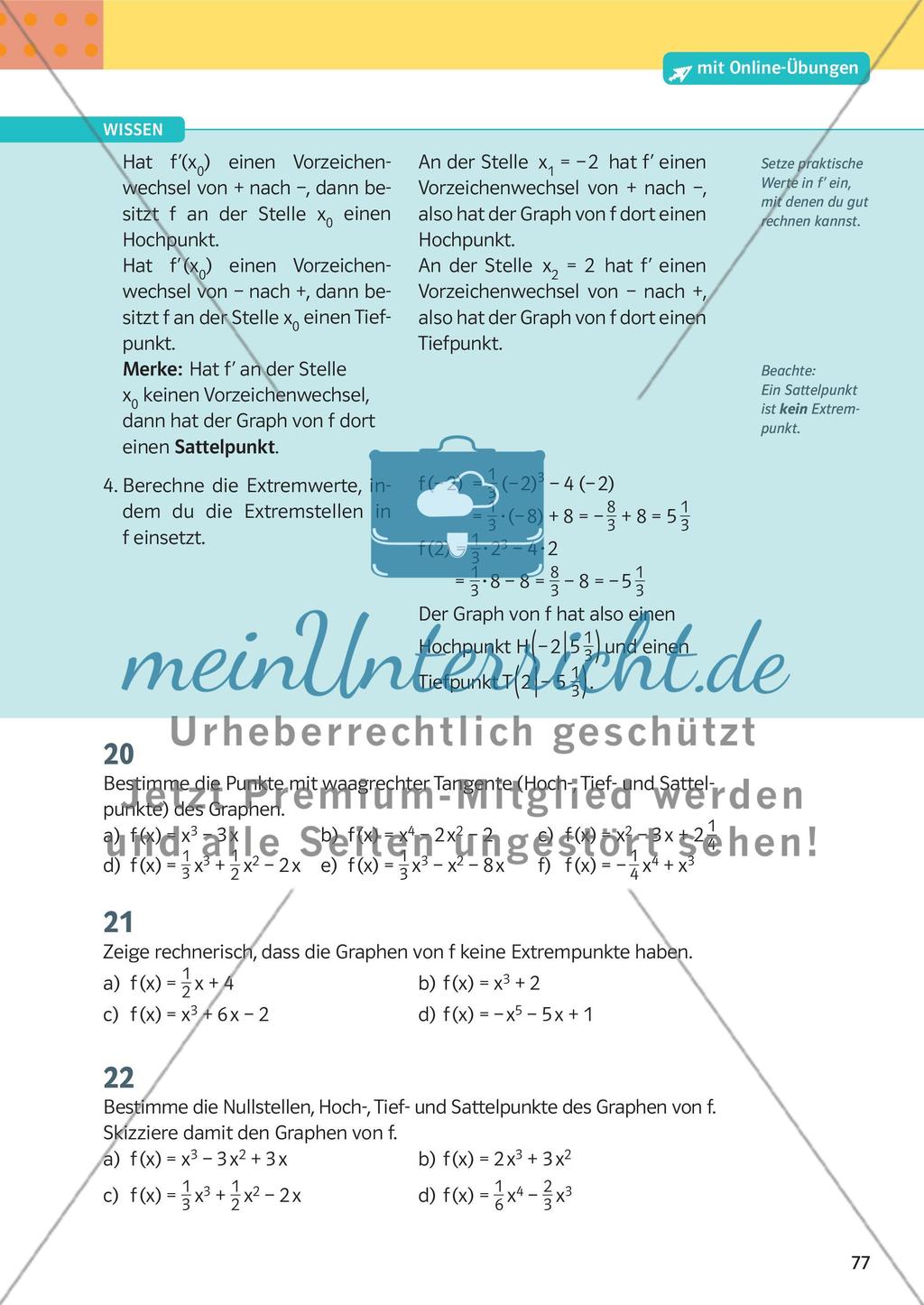 Ganzrationale Funktionen Preview 18
