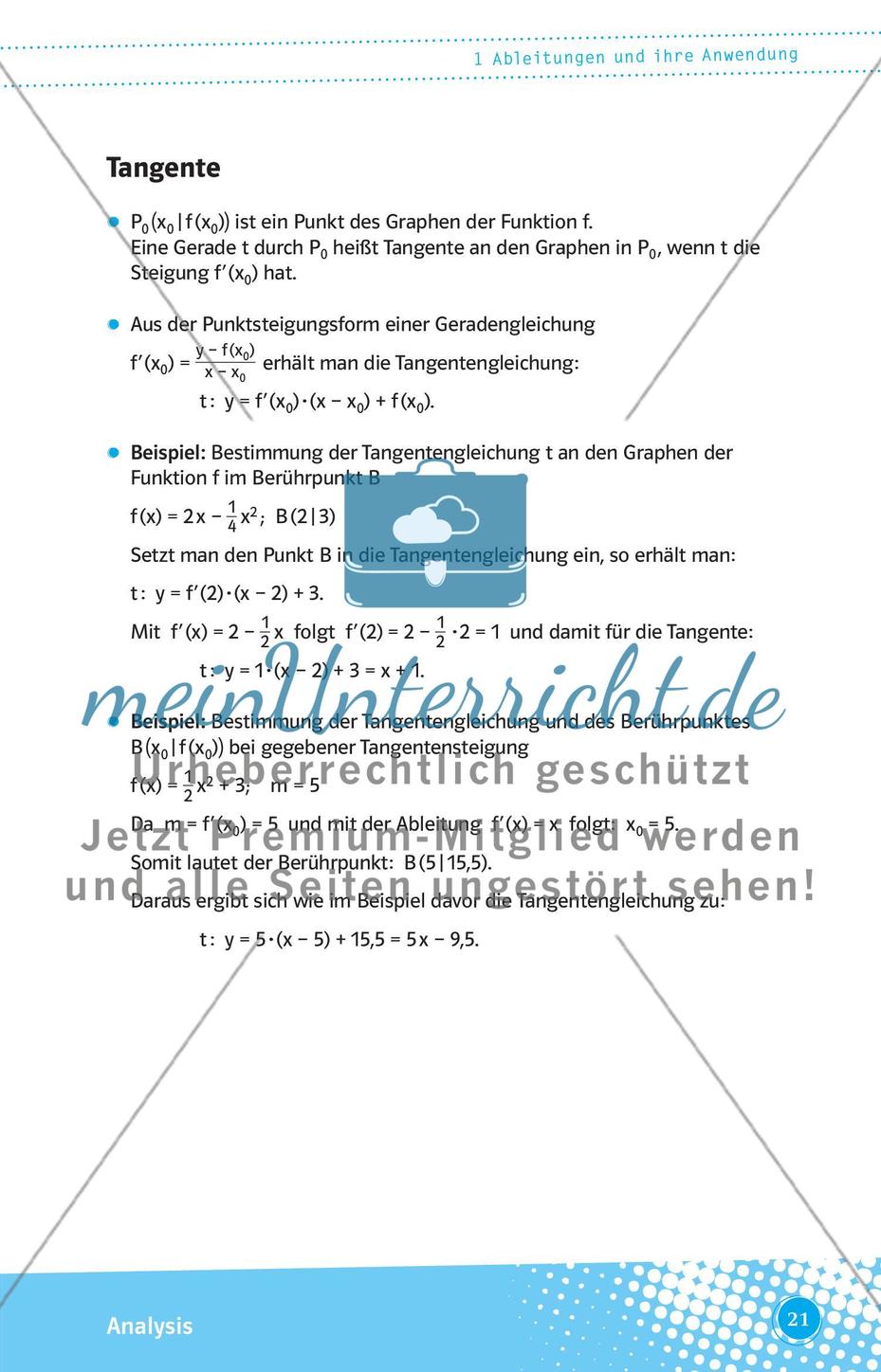 Ableitungen und ihre Anwendung Preview 12