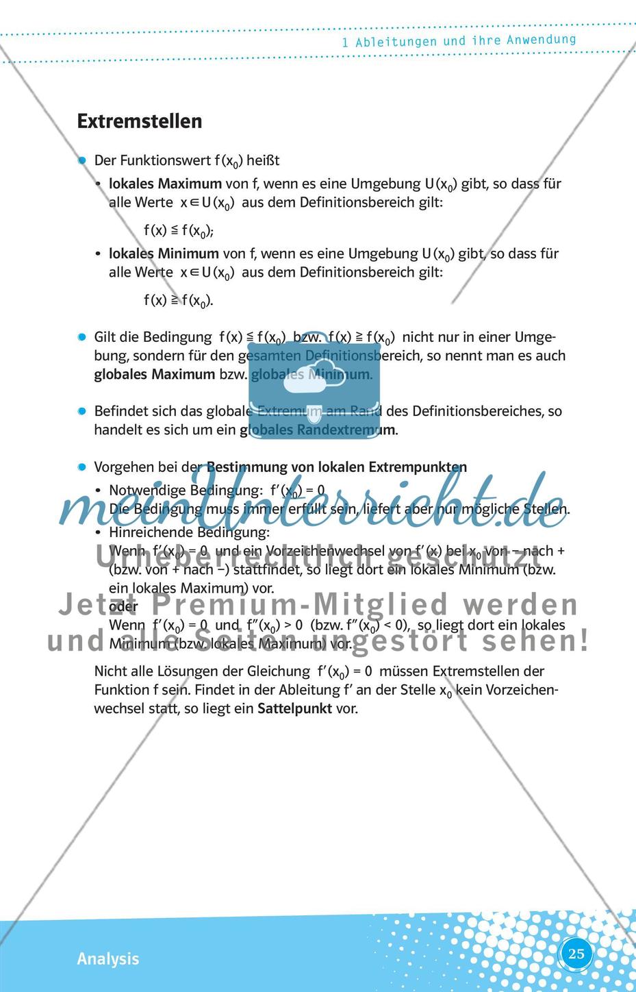 Ableitungen und ihre Anwendung Preview 16