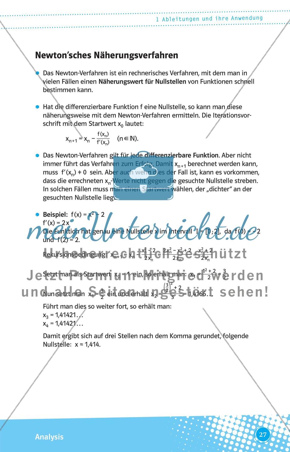 Ableitungen und ihre Anwendung Preview 18