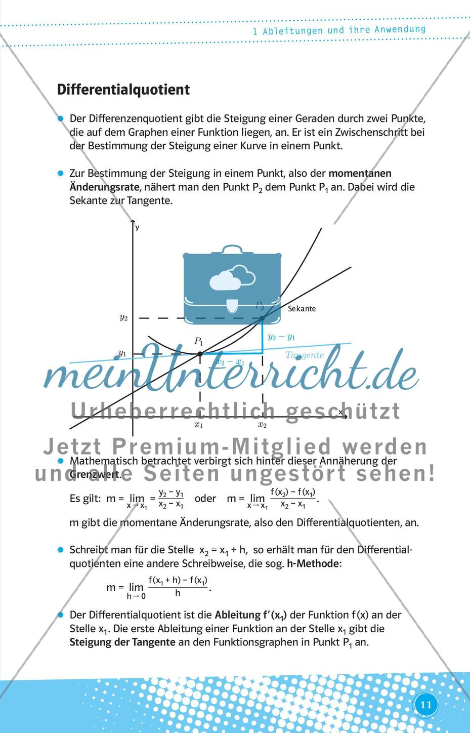 Ableitungen und ihre Anwendung Preview 2