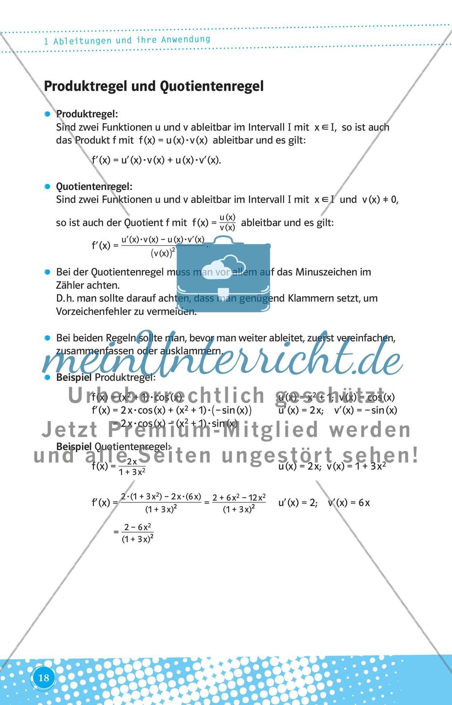 Ableitungen und ihre Anwendung Preview 9