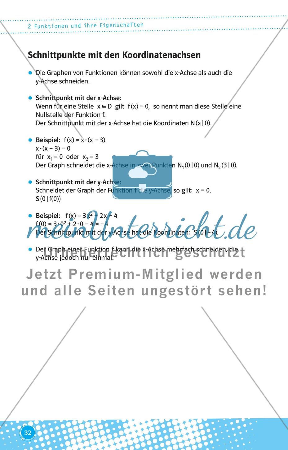 Funktionen und ihre Eigenschaften Preview 3