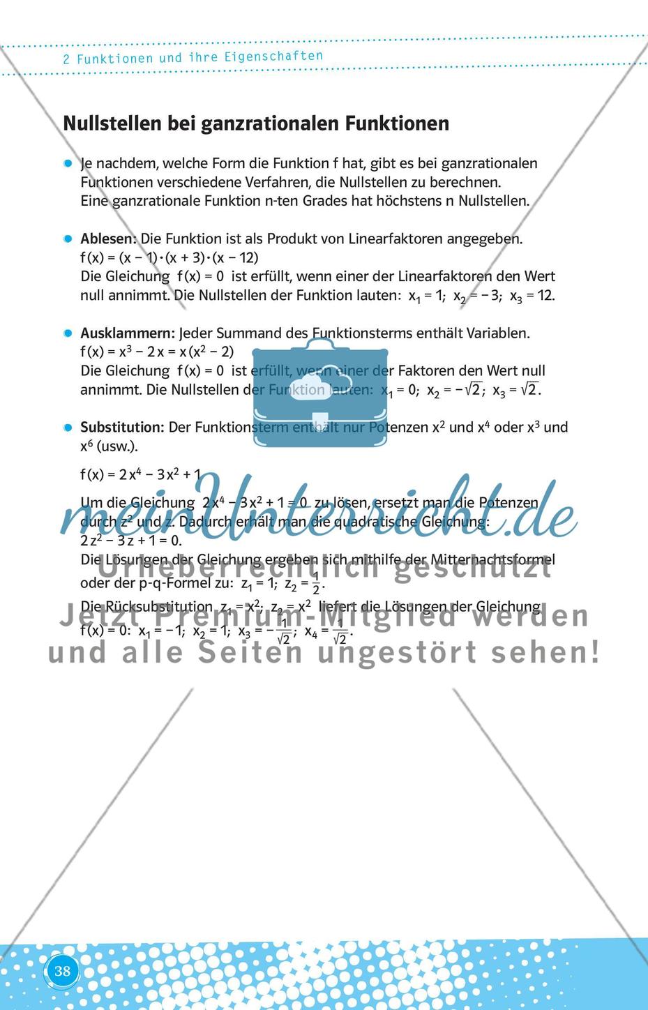 Funktionen und ihre Eigenschaften Preview 9