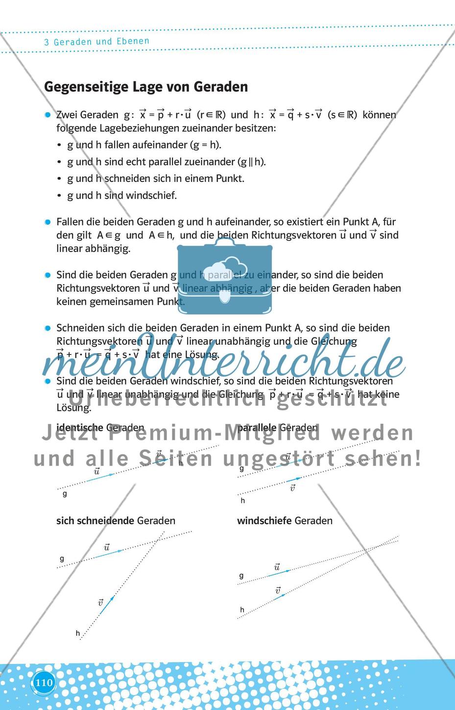 Geraden und Ebenen Preview 4