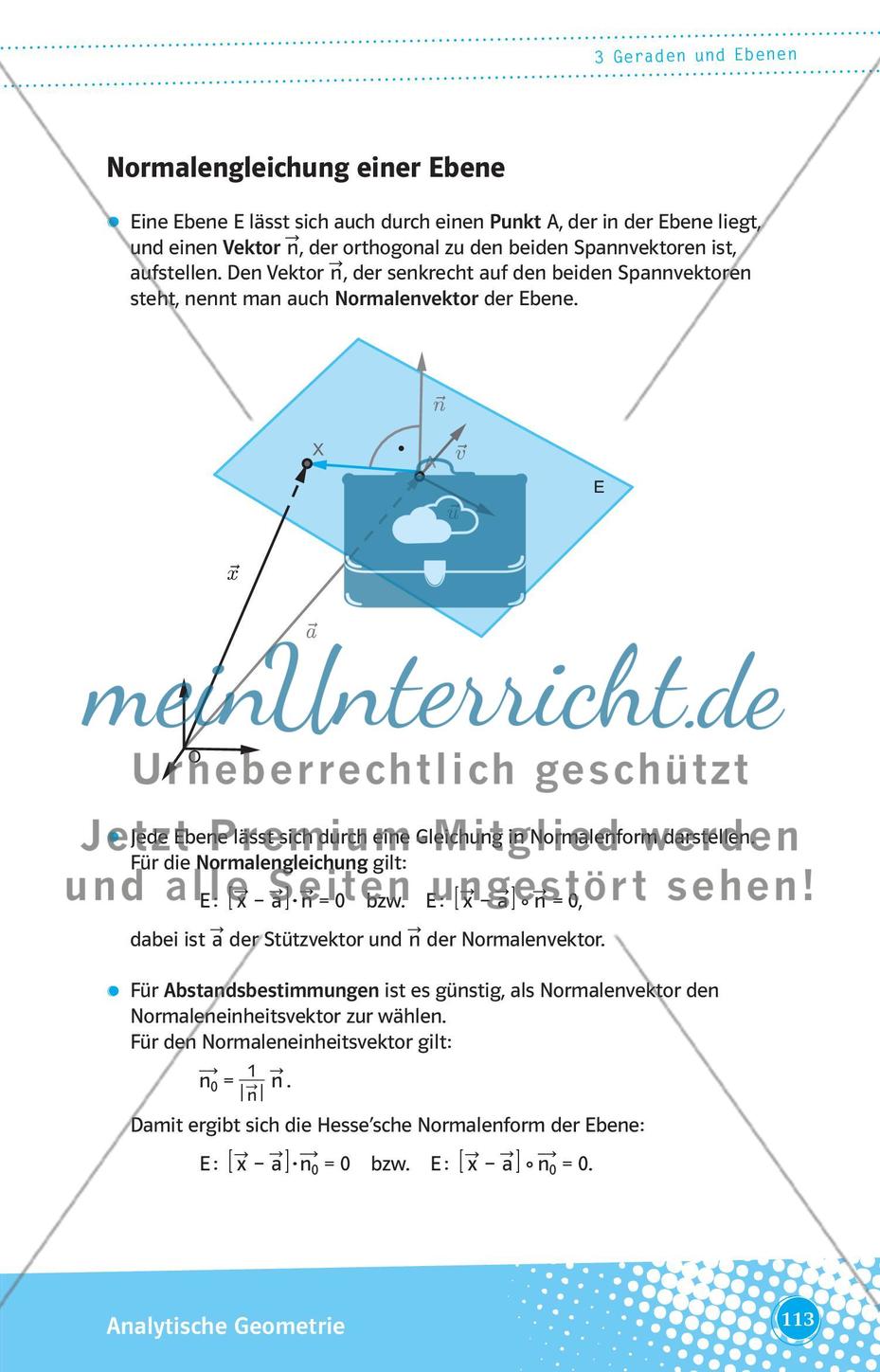 Geraden und Ebenen Preview 7