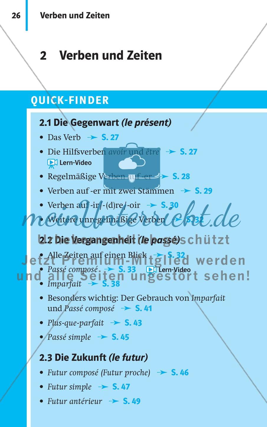 Verben und Zeiten Preview 1
