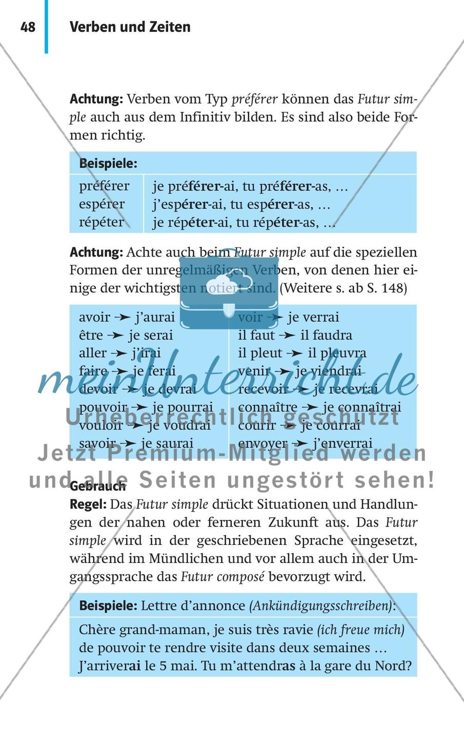 Verben und Zeiten Preview 23