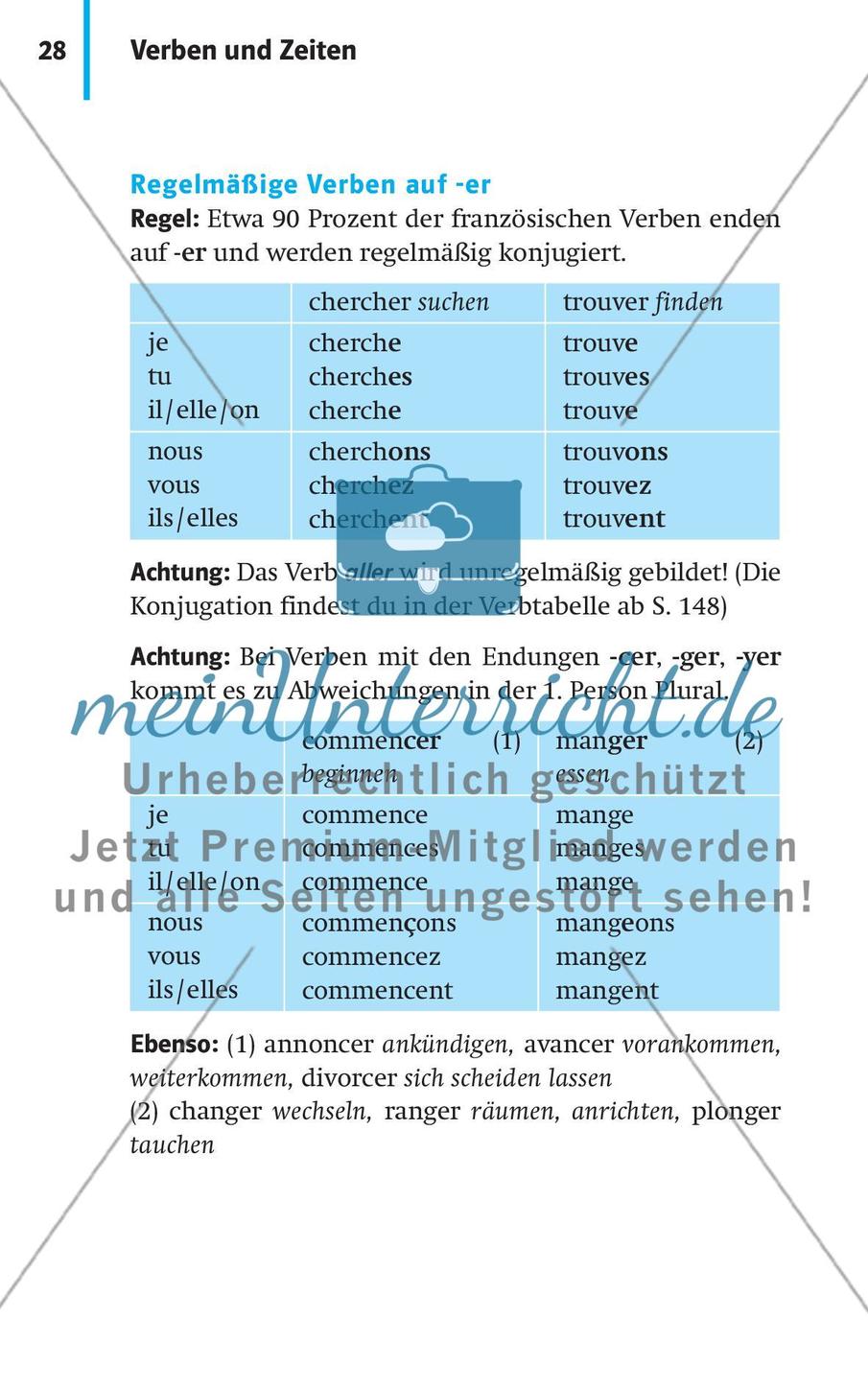 Verben und Zeiten Preview 3