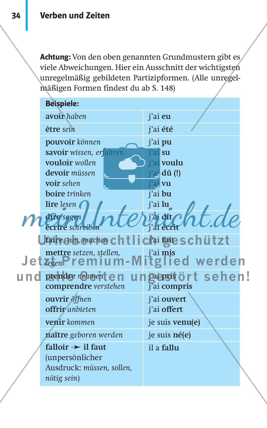 Verben und Zeiten Preview 9