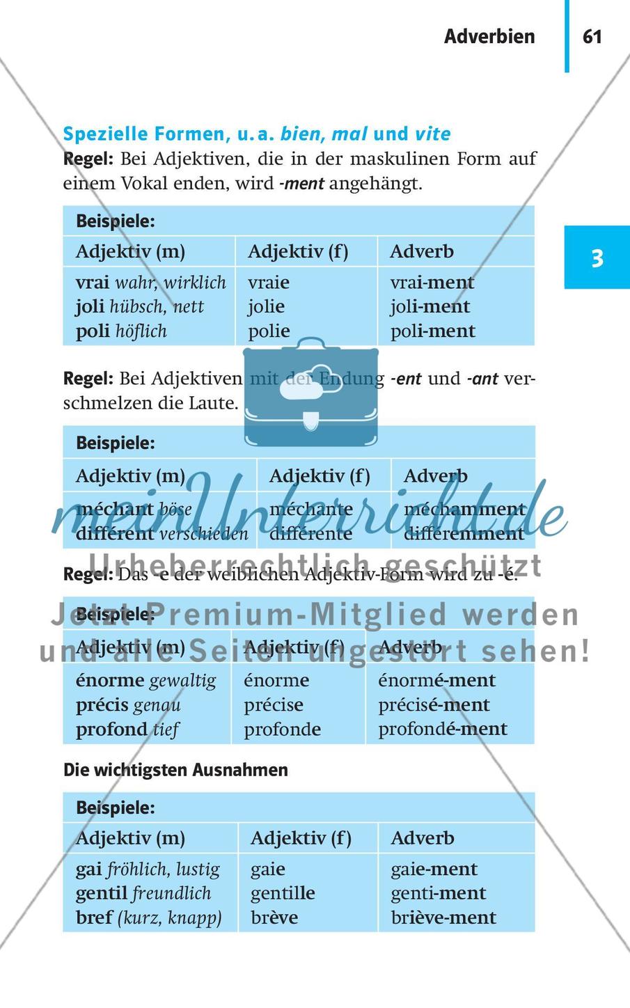 Adjektive und Adverbien Preview 12