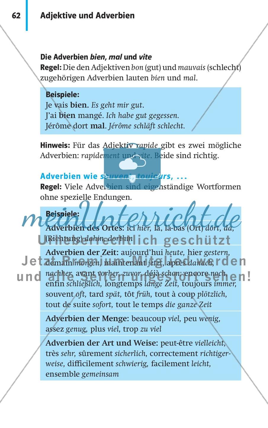 Adjektive und Adverbien Preview 13