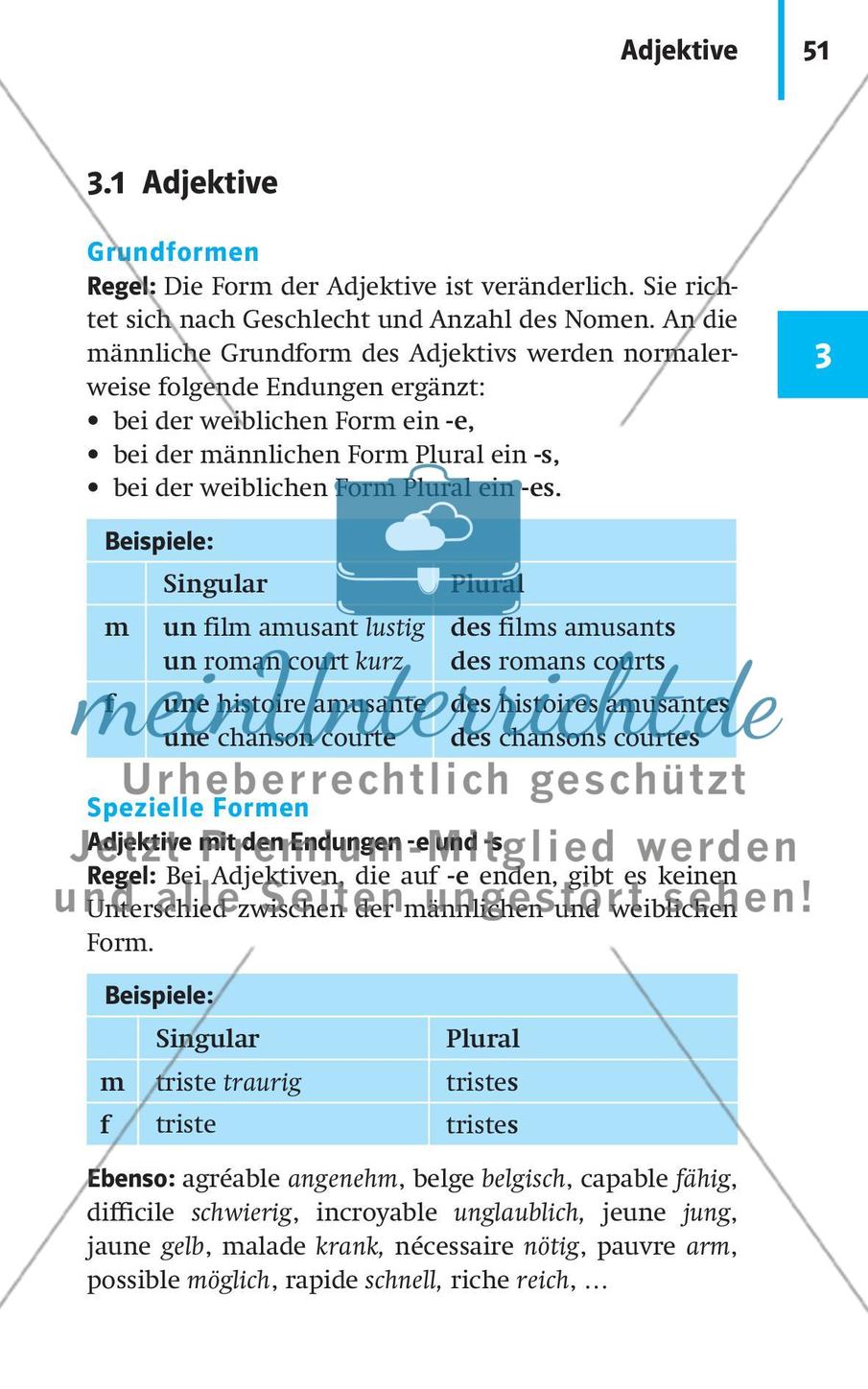 Adjektive und Adverbien Preview 2