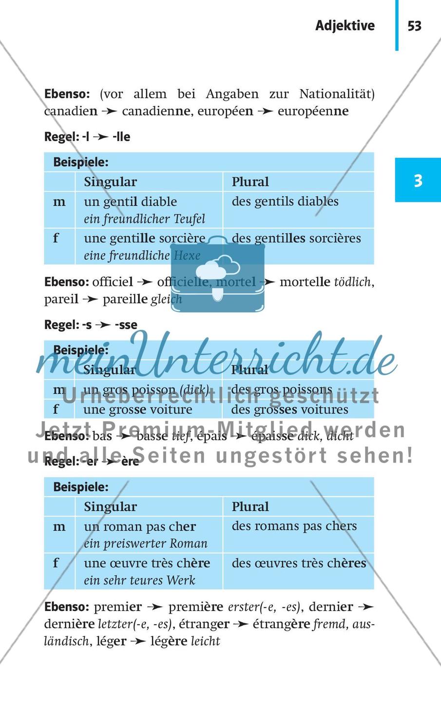 Adjektive und Adverbien Preview 4