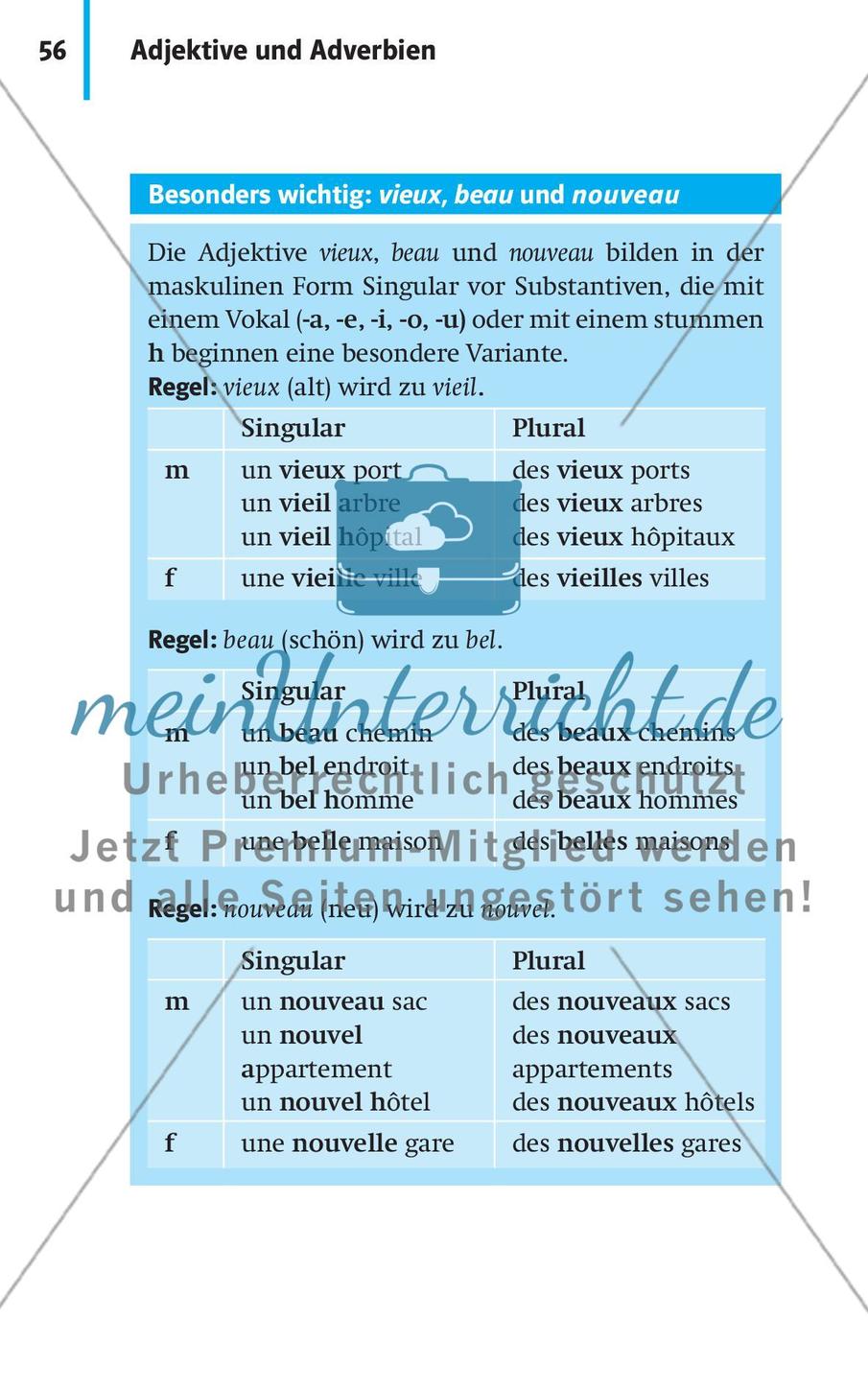 Adjektive und Adverbien Preview 7