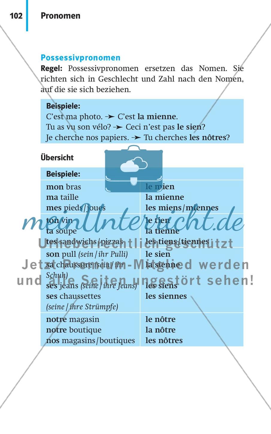 Pronomen Preview 21
