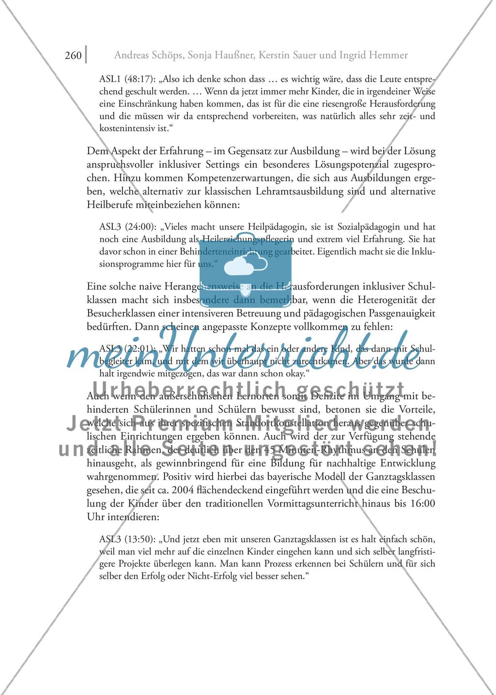 Inklusive Bildungsorte für nachhaltige Entwicklung: Voraussetzungen, Potenziale und Konzepte einer erfolgreichen Implementierung eines erfolgversprechenden Ansatzes an außerschulischen Lernorten Preview 16