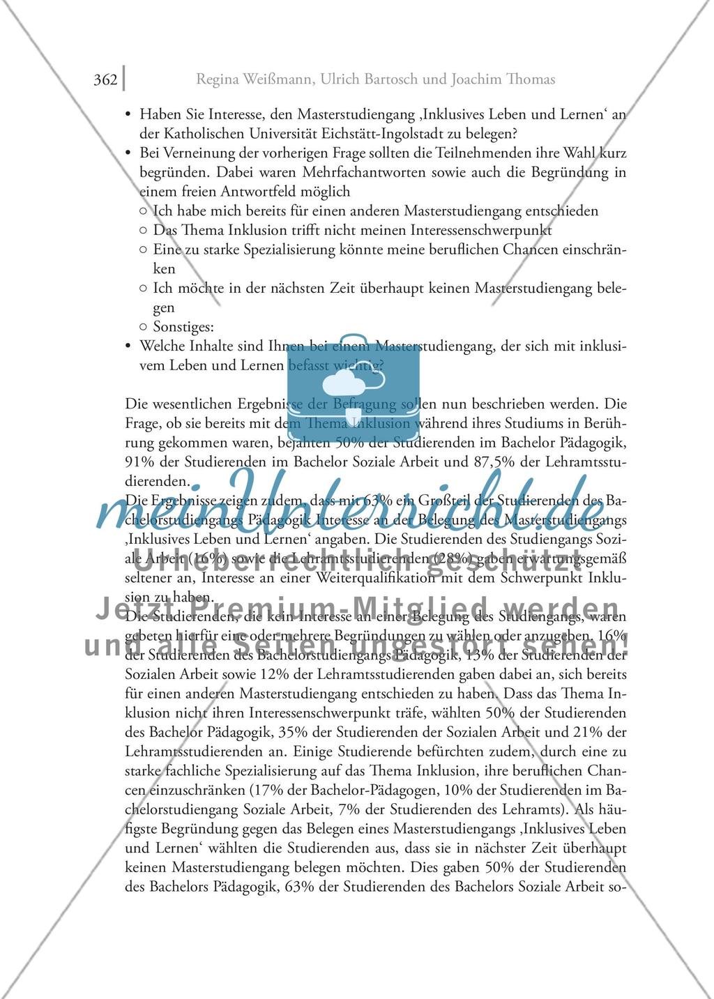 Inklusion auf Master-Niveau Die Konzeption eines kompetenzorientiert ausgerichteten Studiengangs ‚Inklusives Leben und Lernen‘ Preview 14