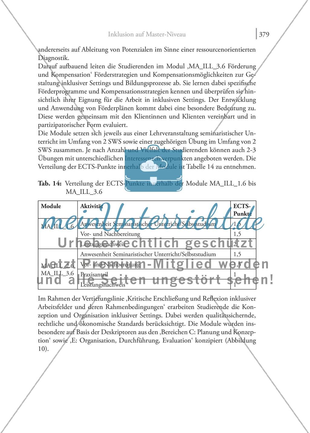 Inklusion auf Master-Niveau Die Konzeption eines kompetenzorientiert ausgerichteten Studiengangs ‚Inklusives Leben und Lernen‘ Preview 31