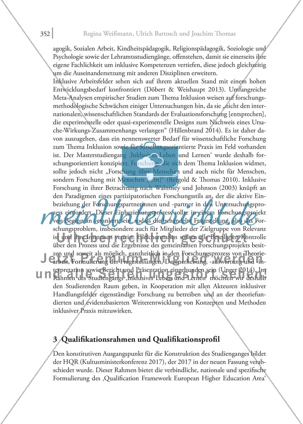 Inklusion auf Master-Niveau Die Konzeption eines kompetenzorientiert ausgerichteten Studiengangs ‚Inklusives Leben und Lernen‘ Preview 4