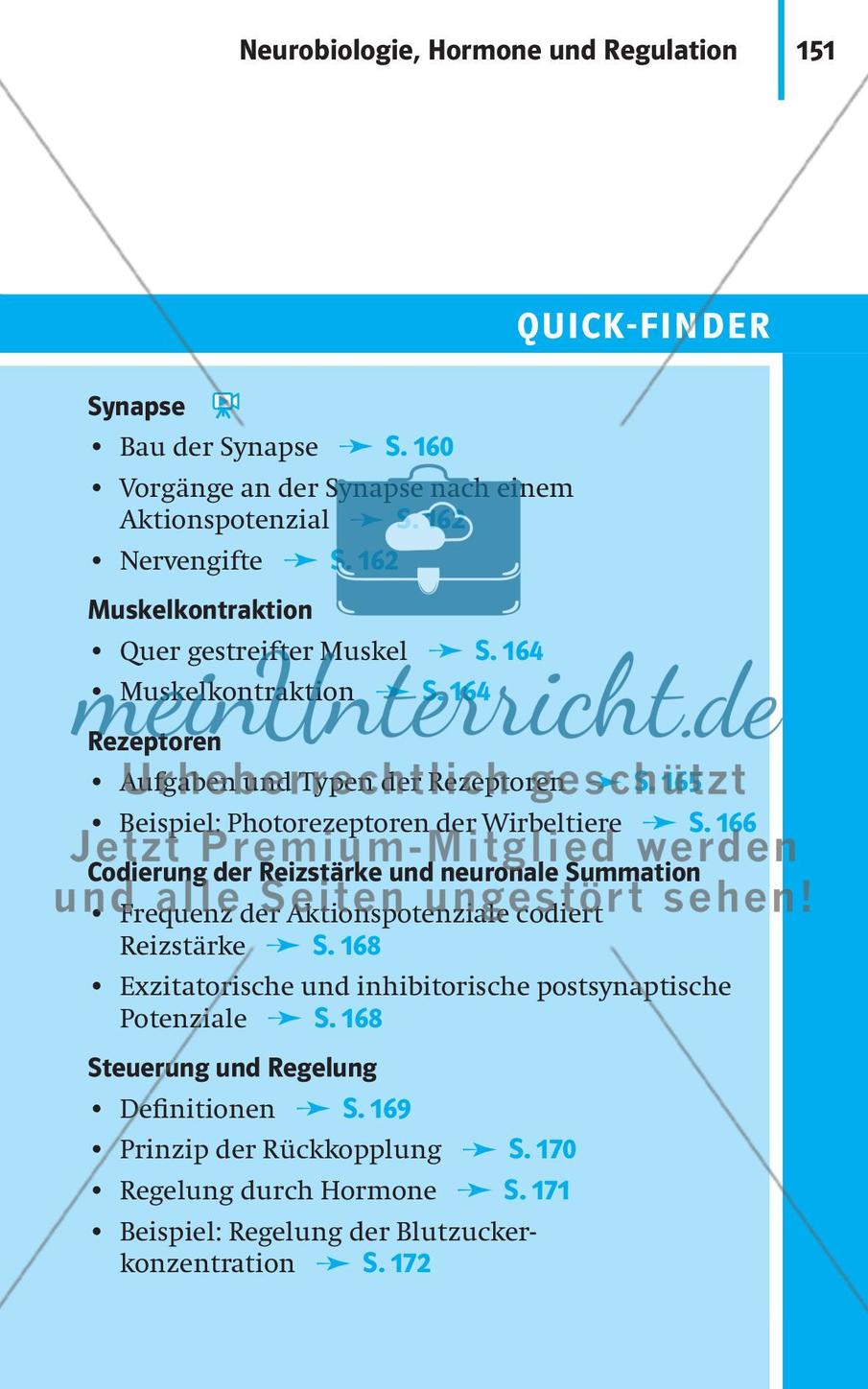 Neurobiologie, Hormone und Regulation Preview 2