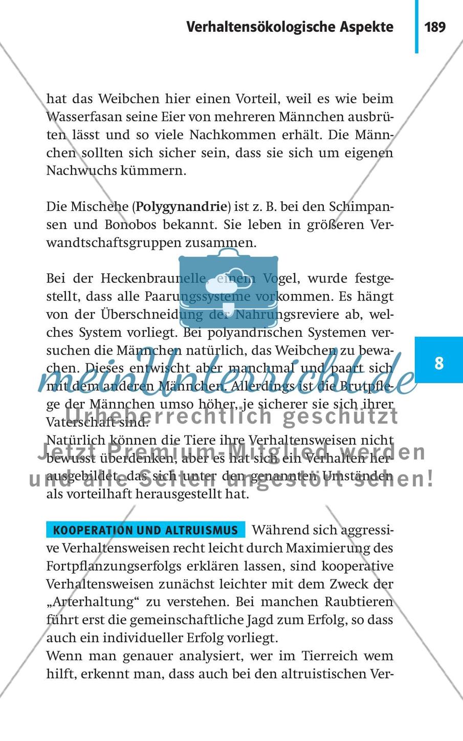Verhaltensbiologie Preview 16