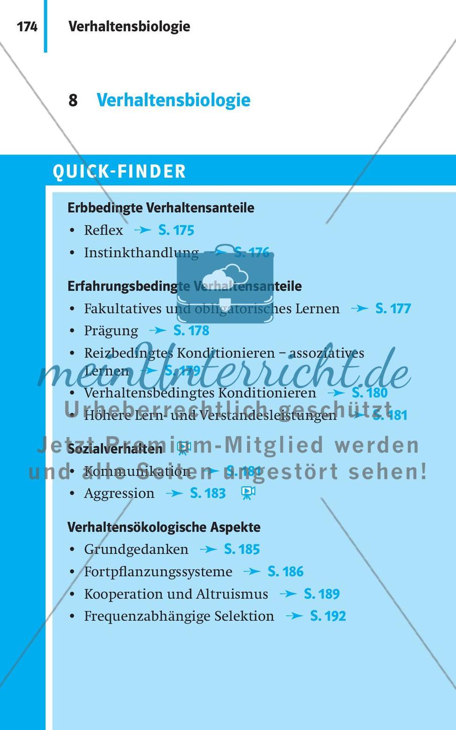 Verhaltensbiologie Preview 1