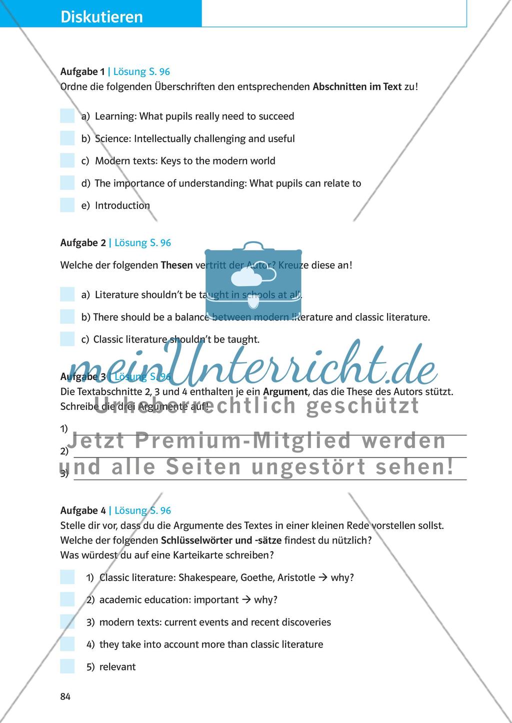 Übung macht den Meister Preview 2