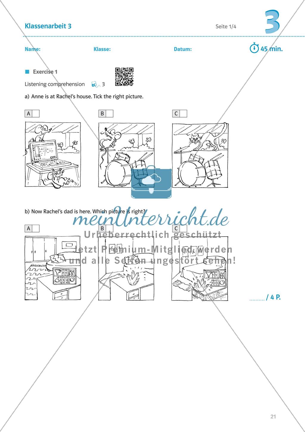 Klassenarbeit 3 Preview 1