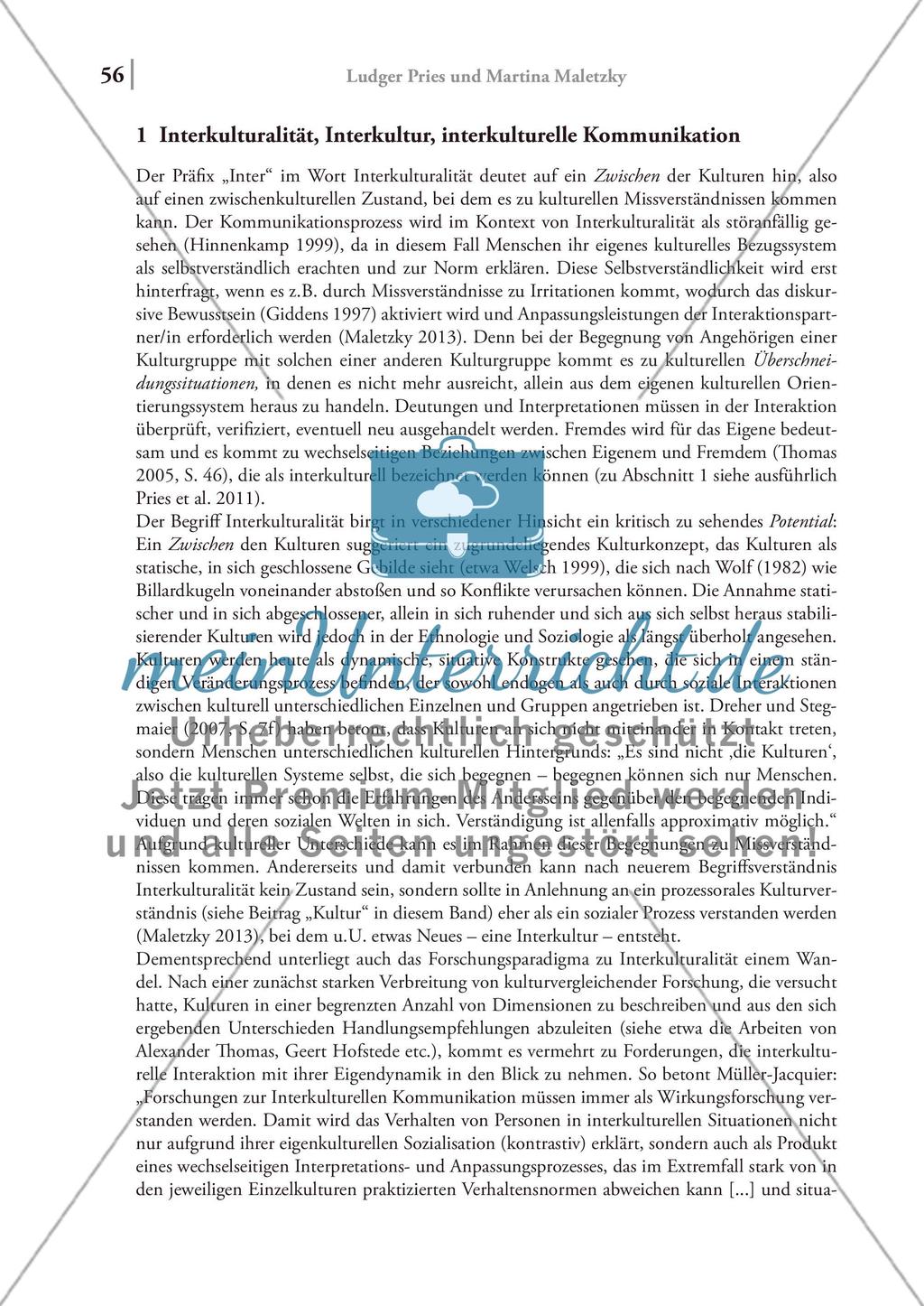 Interkulturalität – Multikulturalität – Transkulturalität Preview 2