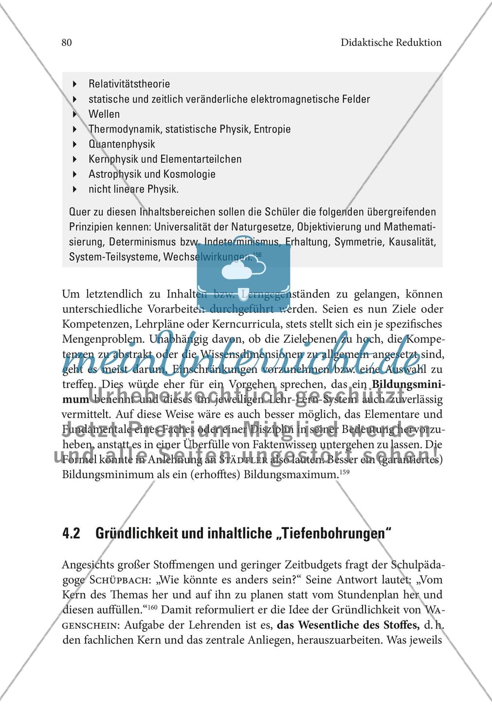 Reduktion der Stofffülle (Stoffreduktion) Preview 10