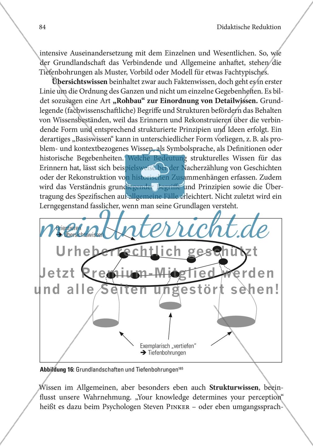 Reduktion der Stofffülle (Stoffreduktion) Preview 14